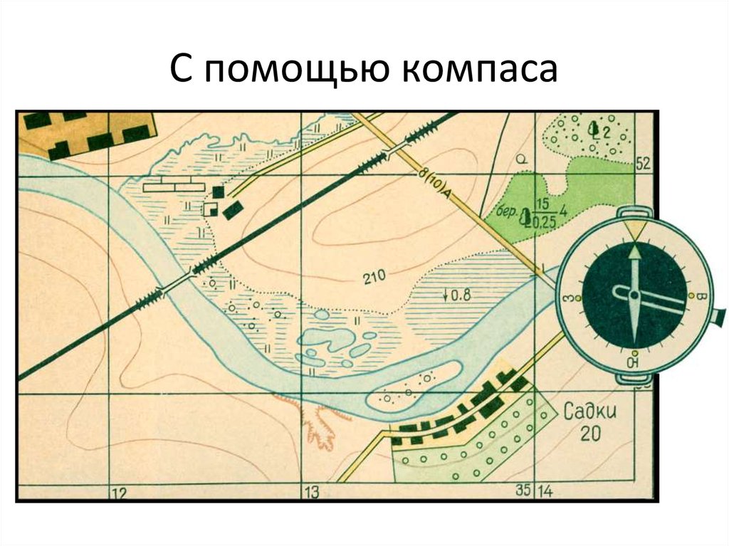 Способы ориентирования топографической карты. Компас для плана местности. Ориентирование на местности по карте. Ориентация по карте на местности. Ориентирование на местности по карте топография.